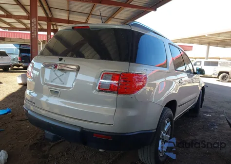 2008 Saturn Outlook Xe z USA, uszkodzony, nr VIN 5GZER13708J299827